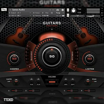 [原声吉他音源]Sonex Audio Acoustic Guitars [KONTAKT]（5.9Gb）