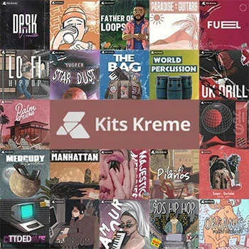 [Kits Kreme综合素材合辑]Kits Kreme BUNDLE 23-in-1 [WAV, MiDi]（4.11Gb）