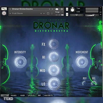 [影视混合氛围音效音源]Gothic Instruments DRONAR Distorchestra [KONTAKT]（4.53Gb）