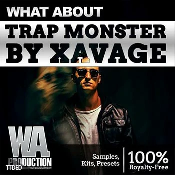 [Trap陷阱采样Serum预设音色]WA Production What About Trap Monster By Xavage（608Mb）