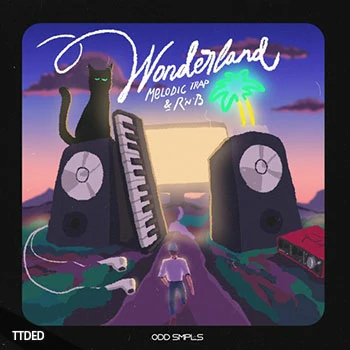 [RnB陷阱采样]ODD SMPLS Wonderland Melodic Trap and RnB [WAV]（462Mb）