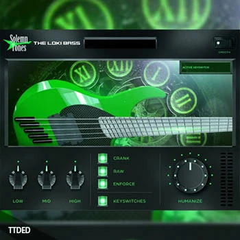 [金属摇滚电贝司音源插件]Solemn Tones The Loki Bass v1.1.0 (V2) [WiN, MacOSX]（3.65Gb）