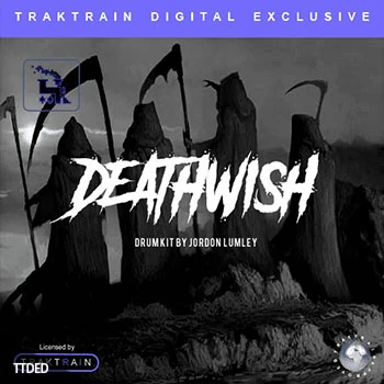 [嘻哈陷阱鼓采样包]TrakTrain Jordon Lumley Death Wish Drum Kit [WAV]（45Mb）