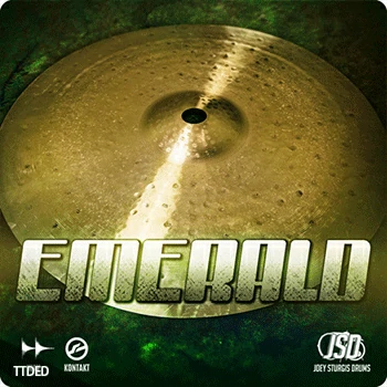 [金属摇滚镲片音源]Joey Sturgis Drums Truth Custom Emerald [KONTAKT]（264Mb）