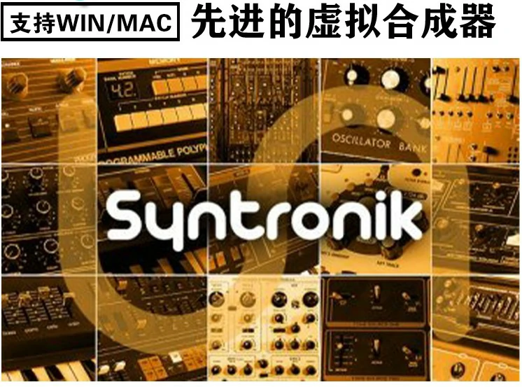 先进的虚拟合成器 – IK Multimedia Syntronik v1.2.0 WiN/Mac