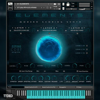 [现代影视综合乐器合成器音源]Zero-G Elements Modern Scoring Synth [KONTAKT]（23.86Gb）