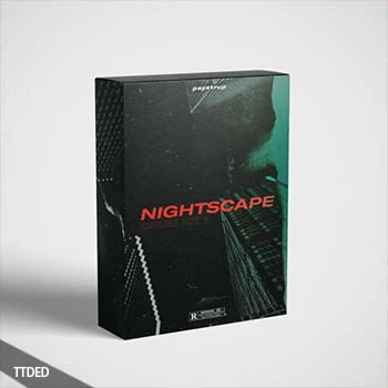 [嘻哈说唱陷阱鼓采样包]paystrup NIGHTSCAPE (DRUM KIT) [WAV]（760Mb）