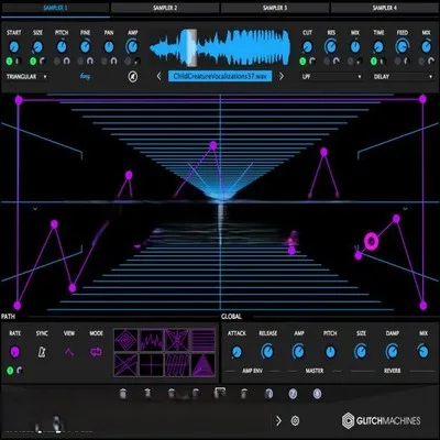 粒状变形绘图采样器 – Glitchmachines Palindrome v. 1.3.0 Win/Mac