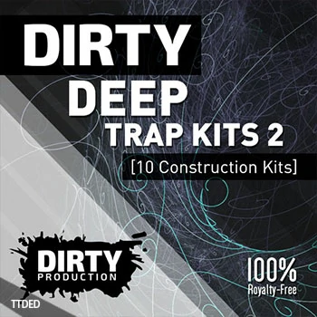 [Trap陷阱素材Sylenth1预置Serum预置Zebra预置]Dirty Production Dirty Deep Trap Kits 2 [WAV, MiDi]（918Mb）