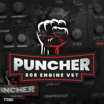 [嘻哈说唱808合成器插件]Industry Kits Puncher 808 Engine VST v1.0 [WiN, MacOSX]（29Mb）