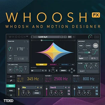 [Falcon音色库预置环境氛围音效FX]UVI Soundbank Whoosh FX v1.1.2（1.35Gb）