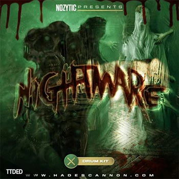 [嘻哈陷阱鼓采样包]Nozytic Nightmare (DrumKit) [WAV]（27Mb）