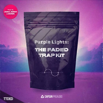 [Trap陷阱采样]Capsun ProAudio Purple Lights The Faded Trap Kit [WAV]（285Mb）