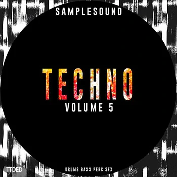 [Techno科技舞曲采样]Samplesound Techno Volume 5 [WAV, AiFF]（345Mb）