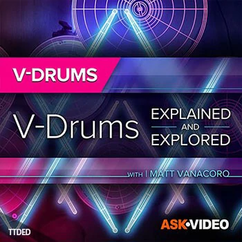 [教程]Ask Video V-Drums 101 V-Drums Explained and Explored（1Gb）