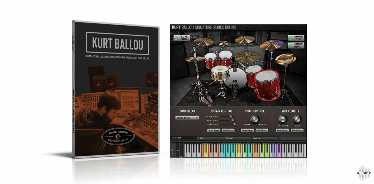 Room Sound – Kurt Ballou Signature Series Drums (KONTAKT)
