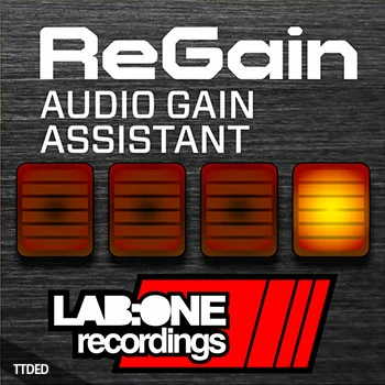[ReGain电平控制增益插件]Reason RE Lab One Recordings ReGain Audio Gain Assistant v1.0.0 [WiN]（10Mb）