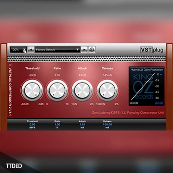 [压缩器插件]King OZ VSTplug compressor2 v1.1 RETAiL [WiN]（17Mb）