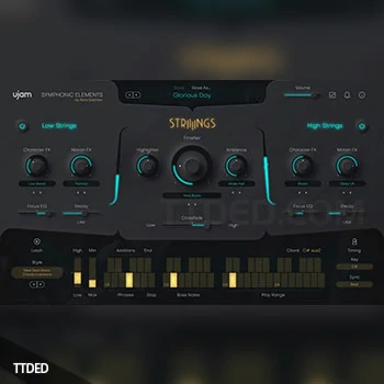 [现代弦乐合奏插件]UJAM Symphonic Elements STRIIIINGS v1.0.0 [WiN]（4.22Gb）