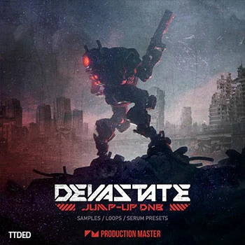[回响重拍DnB采样Serum预置]Production Master Devastate（711Mb）
