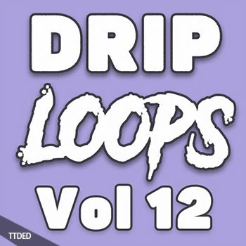 [嘻哈陷阱采样]DiyMusicBiz Drip Loops Vol.12 [WAV]（46Mb）