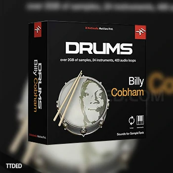[SampleTank扩展爵士鼓组]IK Multimedia Billy Cobham Drums（658Mb）