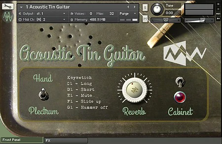 ModWheel Biscuit Tin Guitar KONTAKT