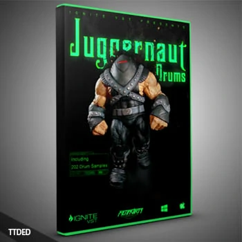 [嘻哈陷阱RnB鼓采样]Initial Audio Juggernaut Drums [WAV]（90Mb）