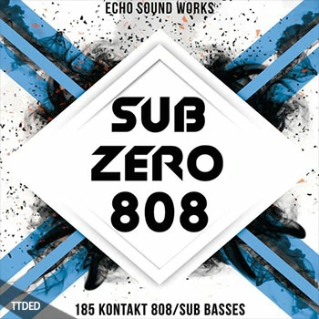 [嘻哈陷阱808SubBass音源]Echo Sound Works Sub Zero 808 v1.5 [KONTAKT]（162Mb）