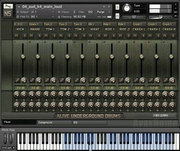 Nicolas Signat Alive Underground Drums Vol 2 KONTAKT