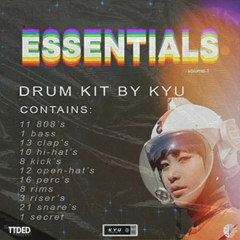 [嘻哈RnB素材]Kyu Essentials Vol.1 [WAV, MiDi]（81Mb）