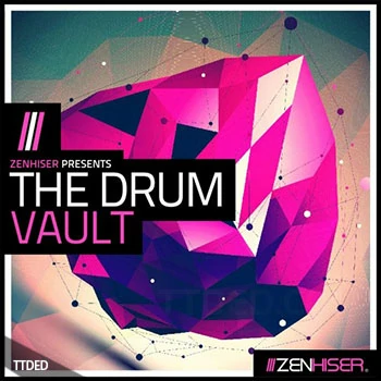 [深邃科技浩室电子舞曲鼓组采样]Zenhiser The Drum Vault [WAV]（849Mb）