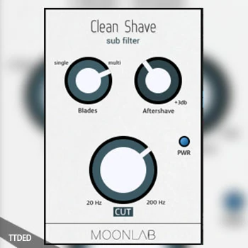 [超低频滤波器插件]Moonlab Clean Shave [WiN, MacOSX]（4Mb）