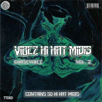 [RnB嘻哈陷阱MiDi素材]Chase Vibez Vibez Hi Hat Midi Vol.2 Kit（9Mb）