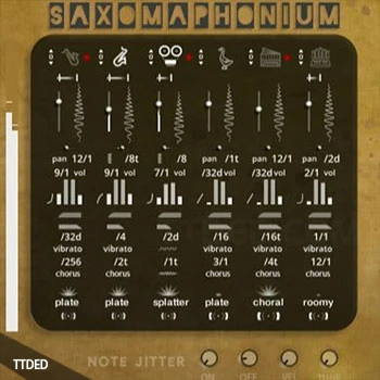 [萨克斯音源]Sound Dust SAXOMAPHONIUM [KONTAKT]（2.52Gb）