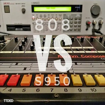 [Retro怀旧乐鼓组采样]Bullyfinger 808 vs. S950 [WAV]（20Mb）