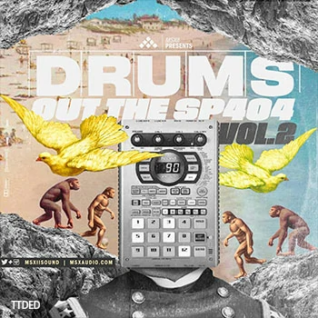 [嘻哈说唱鼓组采样]MSXII Sound Drums Out Of the SP-404 Vol.2 [WAV]（13Mb）