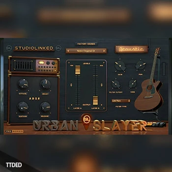 [UrbanSlayer原声吉他插件]StudioLinkedVST Urban Slayer Acoustic v1.0 RETAiL [WiN, MacOSX]（1.34Gb）