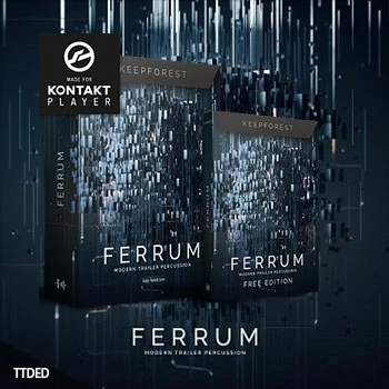 [现代影视预告片打击乐音源]KeepForest Ferrum Full Edition [KONTAKT]（7.75Gb）