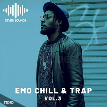 [灵魂氛围陷阱RnB素材]Seven Sounds Emo Chill And Trap Volume 3 [WAV, MiDi]（128Mb）