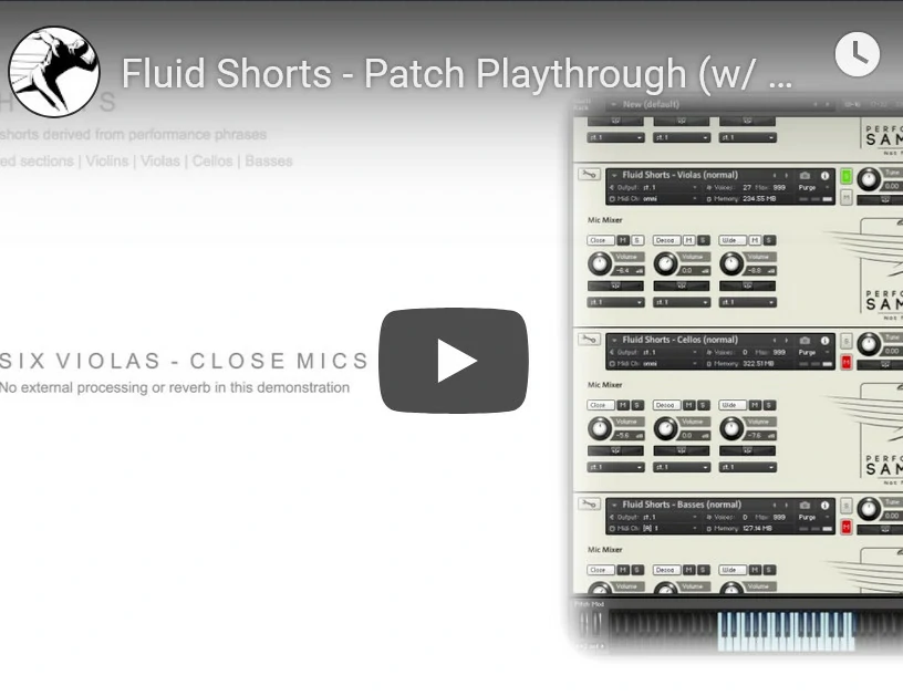Performance Samples Fluid Shorts v1.1 KONTAKT