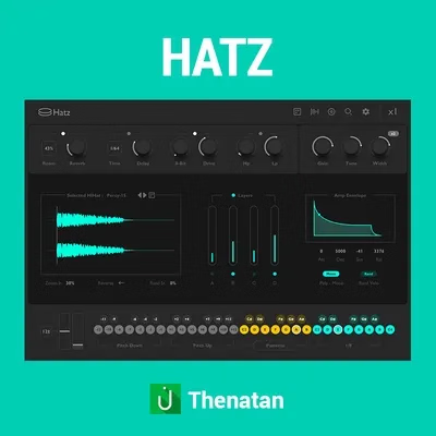 Thenatan Hatz 1.0.0 破解版 – 踩镲和军鼓音频插件