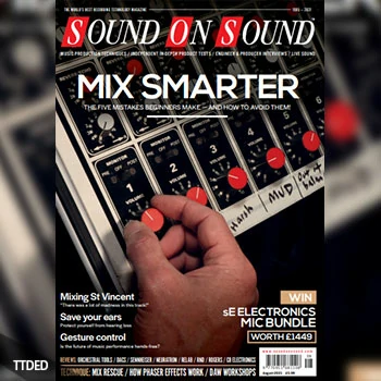 [阅读]Sound On Sound UK August 2021（43Mb）