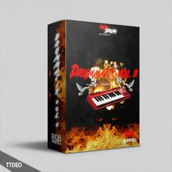 [Trap陷阱鼓采样]Red Drum Beatz Drummatik Vol.2 [WAV]（215Mb）