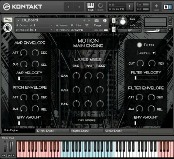 电影电子音色 – Paris Sampling Motion Cinematic Grooves KONTAKT