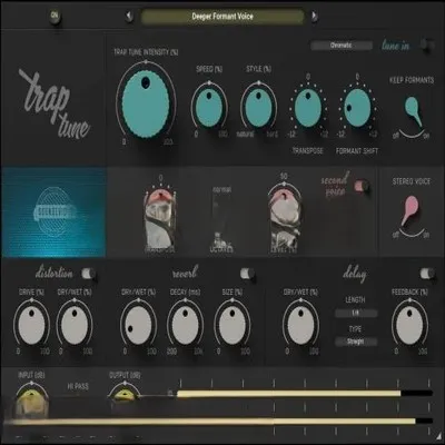 人声自动调音器 – Soundevice Digital TrapTune v1.0 MacOS