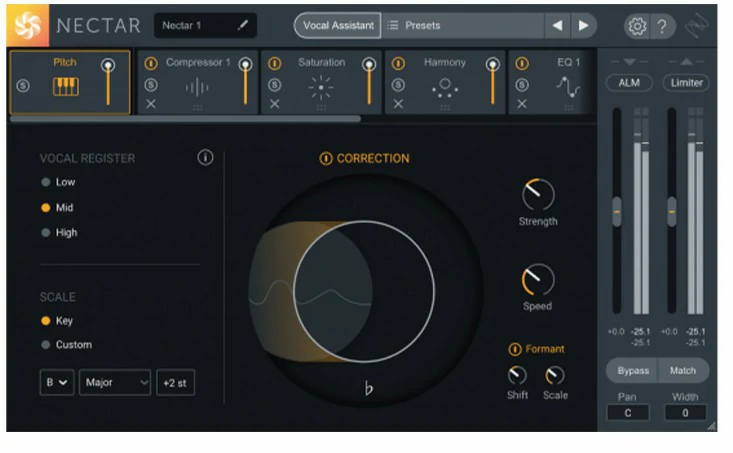 iZotope Nectar 3 花蜜人声处理神器混音后期VST插件效果 Win/Mac