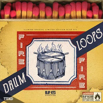 [嘻哈陷阱鼓LOOP]!llmind Fire Drum Loops (Limited Edition Pack) [WAV]（48Mb）