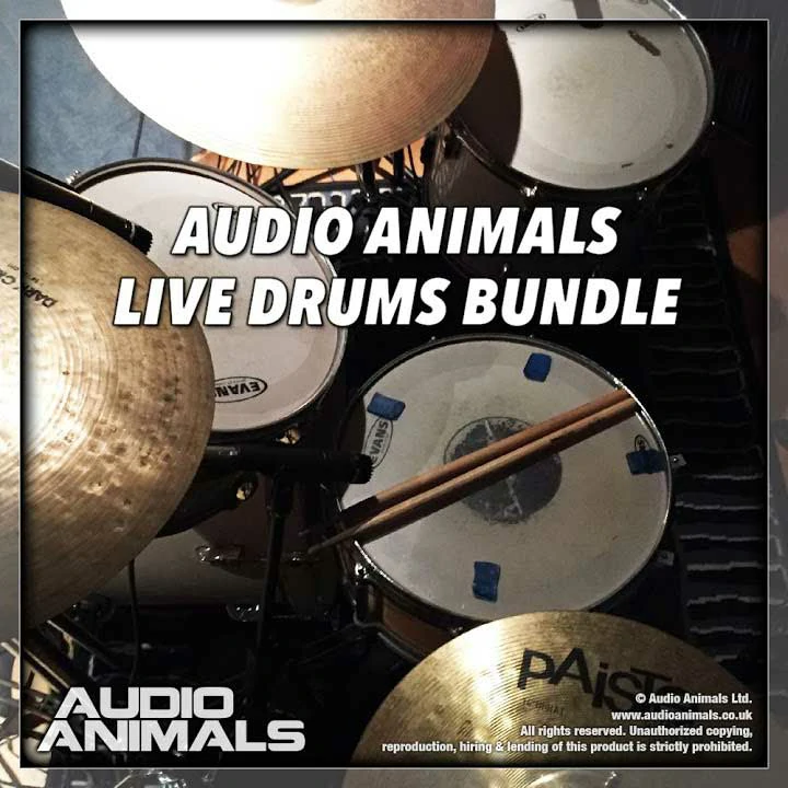 Audio Animals – Live Drums Bundle KONTAKT WAV