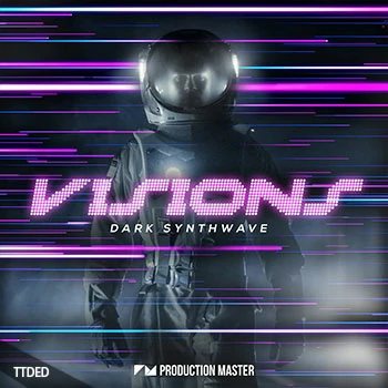 [Synthwave合成器浪潮采样]Production Master Visions Dark Synthwave [WAV]（482Mb）